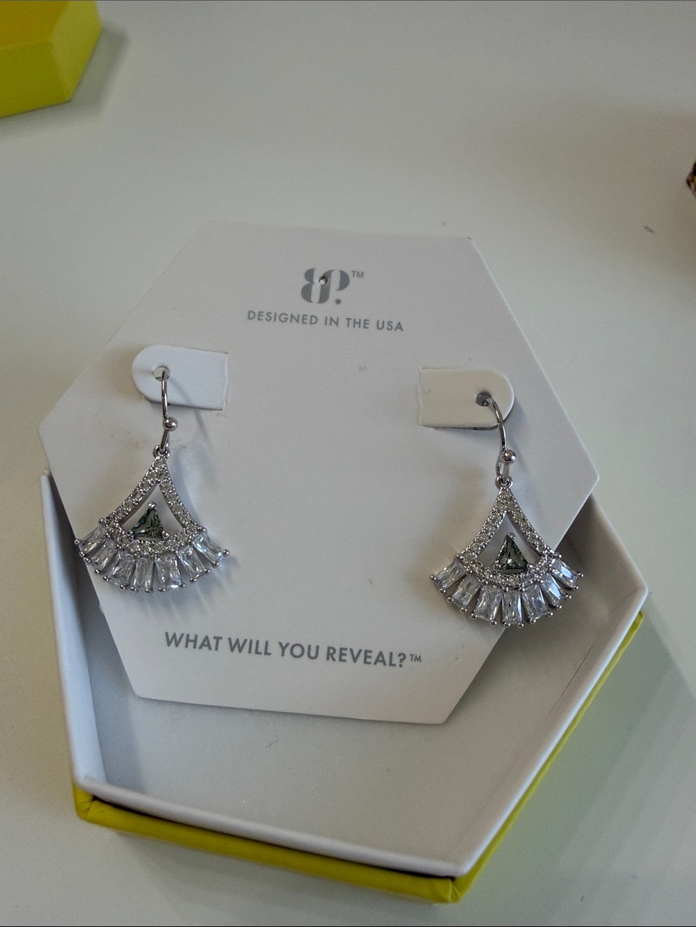 BP Royal Fanfare drop earrings